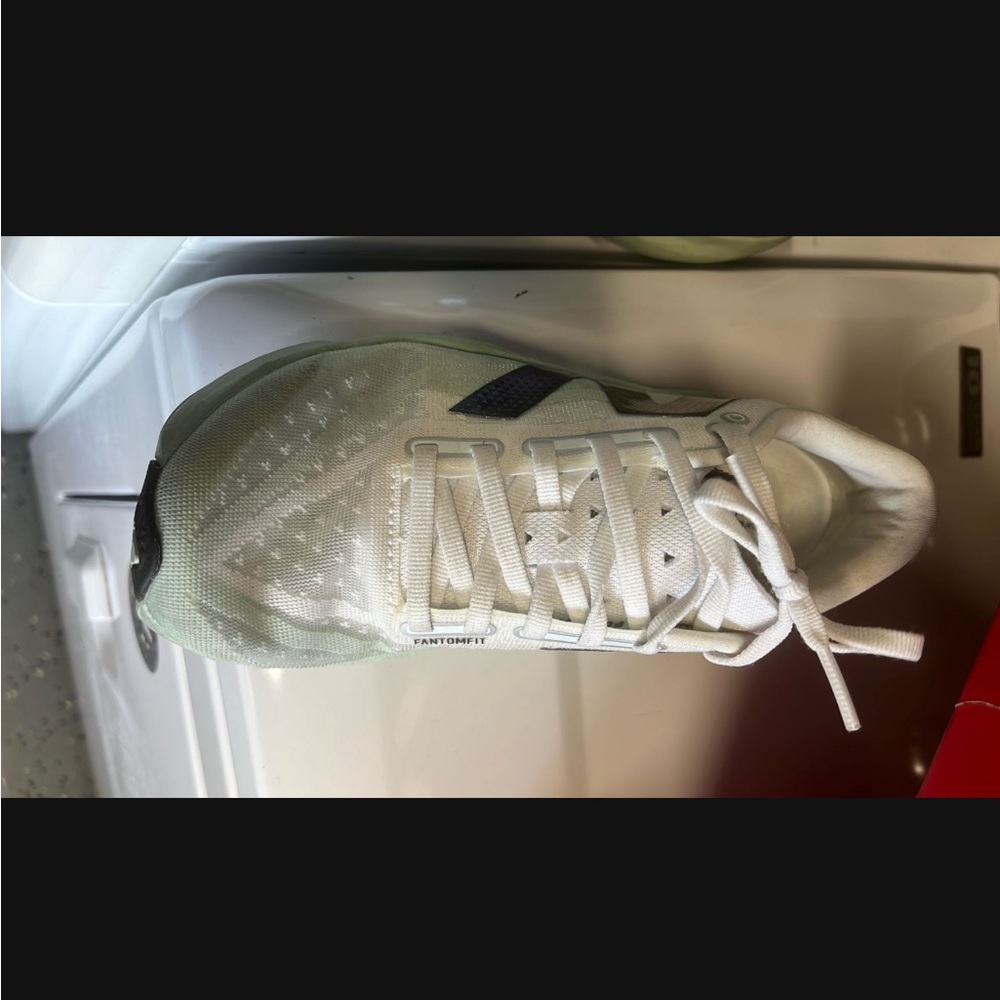 New Balance White Athletic Shoes